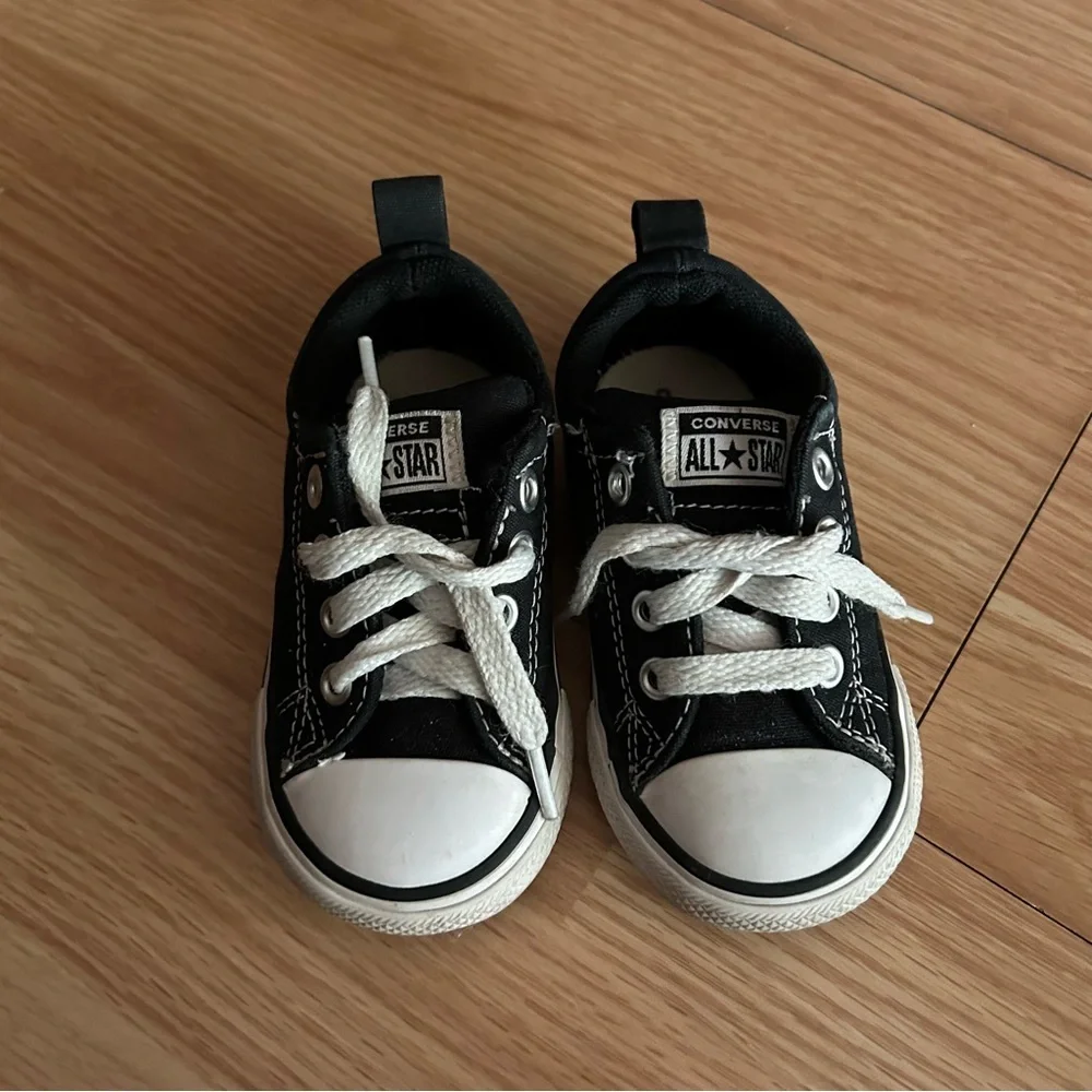Converse Chuck Taylor All Star Black Low Top Sneakers Infant 5
